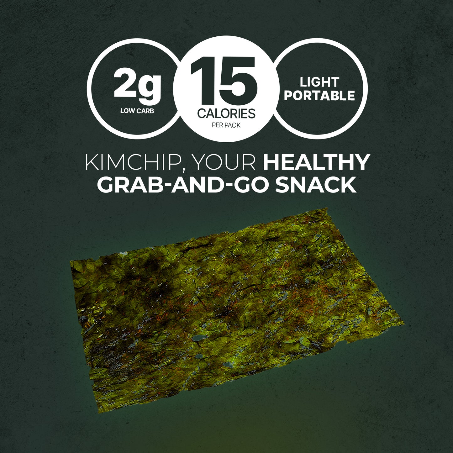 KIMCHIP! - Spicy Seaweed Snacks (30 packs)
