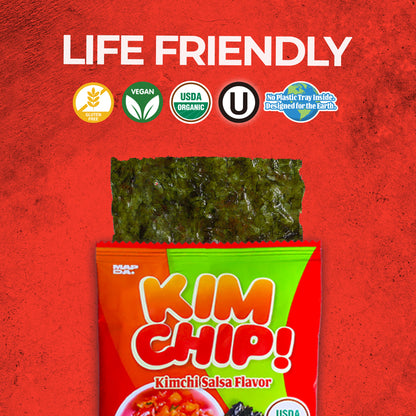 KIMCHIP! - Spicy Seaweed Snacks (40 packs)