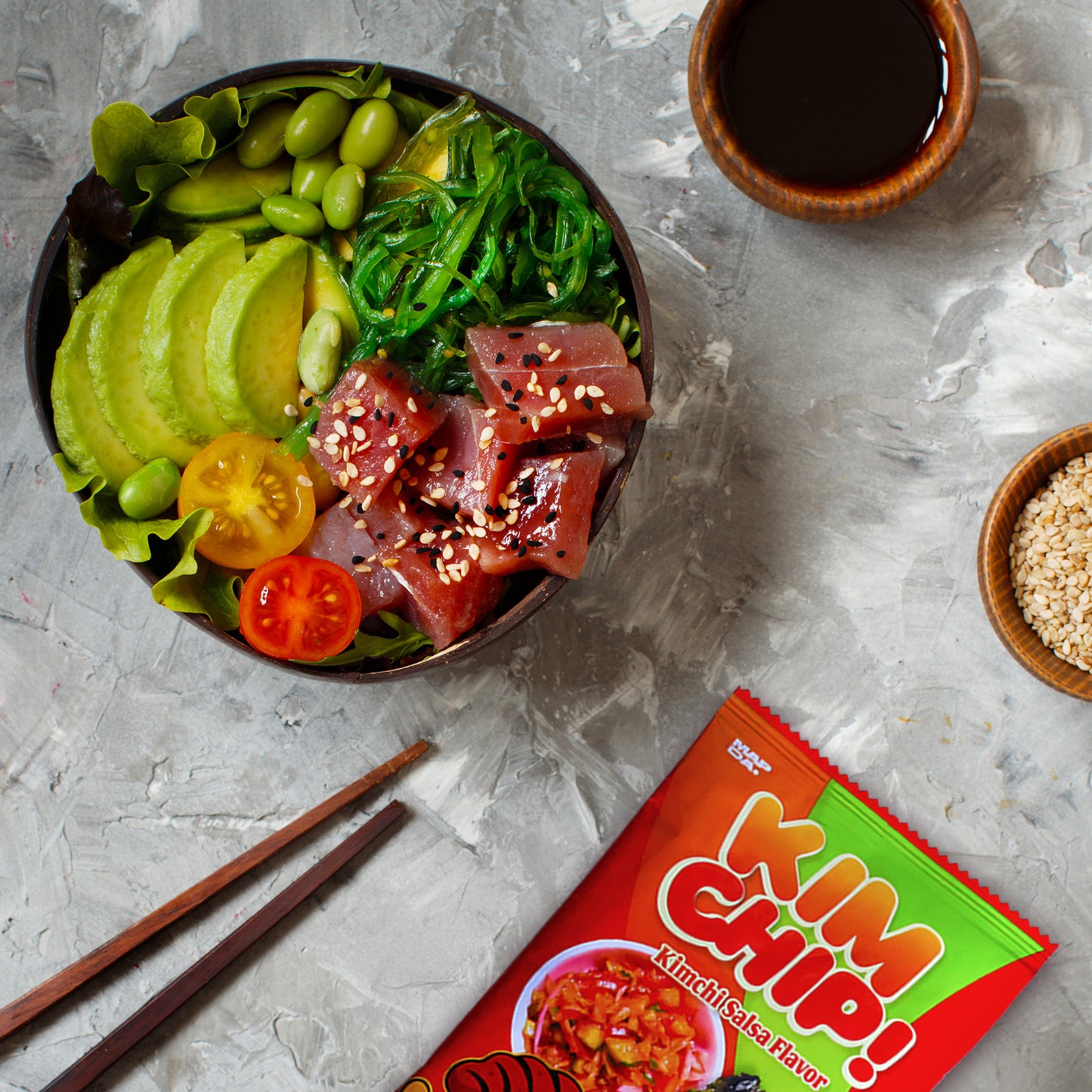 KIMCHIP! - Spicy Seaweed Snacks (30 packs)